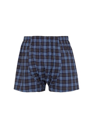 Figure View - Click To Enlarge - SUNSPEL - Chequered Boxer Shorts