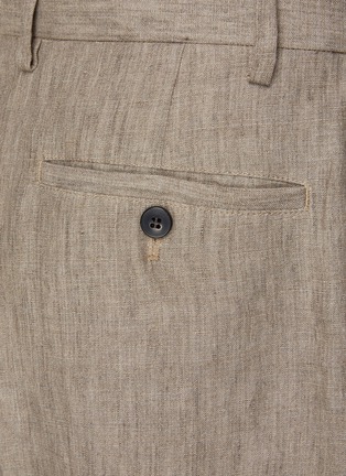  - SUNSPEL - Pleated Front Linen Pants
