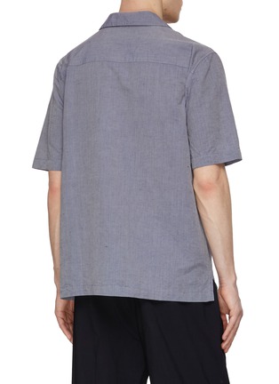 Back View - Click To Enlarge - SUNSPEL - Cotton Linen Shirt