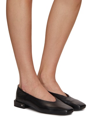 Figure View - Click To Enlarge - SAM EDELMAN - Kasey Leather Flats