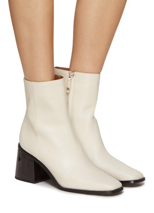 Figure View - Click To Enlarge - SAM EDELMAN - Winnie 70 Leather Ankle Boots