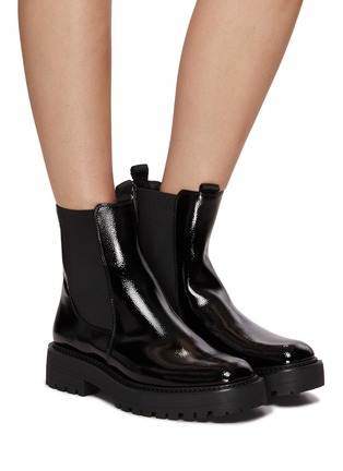 SAM EDELMAN | Laguna 40 Patent Leather Chelsea Boots | Women | Lane ...