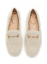 Detail View - Click To Enlarge - SAM EDELMAN - Loraine Shearling Horsebit Loafers