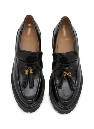 Detail View - Click To Enlarge - SAM EDELMAN - Meela 60 Tasseled Leather Loafers