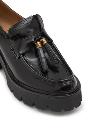 Detail View - Click To Enlarge - SAM EDELMAN - Meela 60 Tasseled Leather Loafers