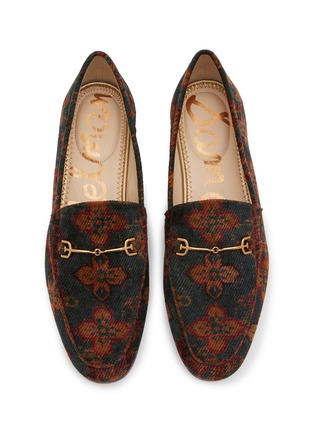 Detail View - Click To Enlarge - SAM EDELMAN - Loraine Floral Horsebit Loafers