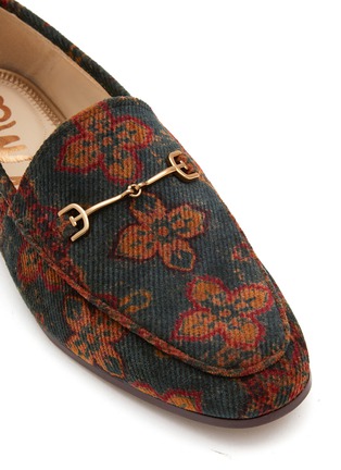 Detail View - Click To Enlarge - SAM EDELMAN - Loraine Floral Horsebit Loafers