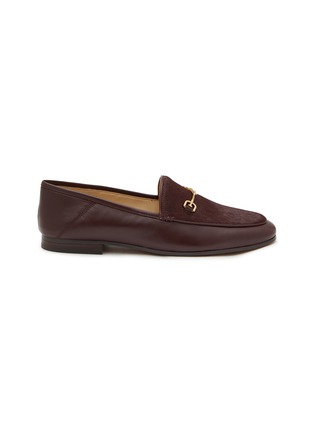 Main View - Click To Enlarge - SAM EDELMAN - Loraine Panelled Leather Horsebit Loafers