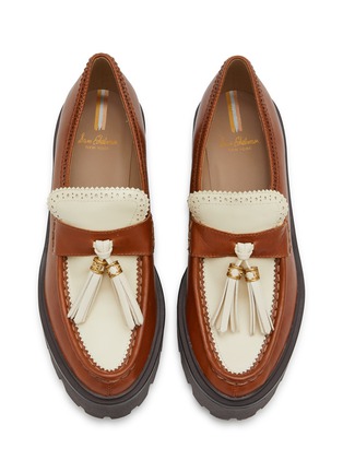 Detail View - Click To Enlarge - SAM EDELMAN - Meela 60 Tasseled Leather Loafers