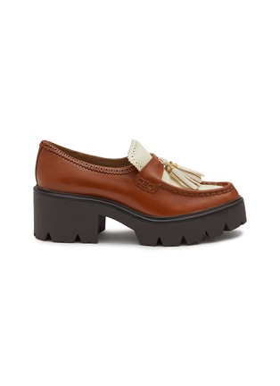 Main View - Click To Enlarge - SAM EDELMAN - Meela 60 Tasseled Leather Loafers