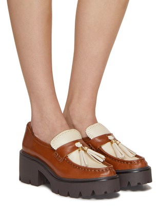 Figure View - Click To Enlarge - SAM EDELMAN - Meela 60 Tasseled Leather Loafers