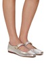 Figure View - Click To Enlarge - SAM EDELMAN - Michaela Leather Mary Jane Flats