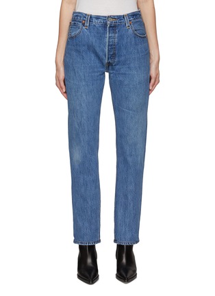 Main View - Click To Enlarge - RE/DONE - 70s Levis Straight Leg Jeans