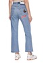 Back View - Click To Enlarge - RE/DONE - Patch Flared Leg Jeans