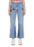 Main View - Click To Enlarge - RE/DONE - Patch Flared Leg Jeans