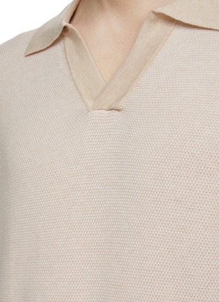  - FRESCOBOL CARIOCA - Rino Buttonless Polo Shirt