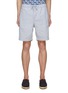 Main View - Click To Enlarge - FRESCOBOL CARIOCA - Felipe Herringbone Linen Shorts