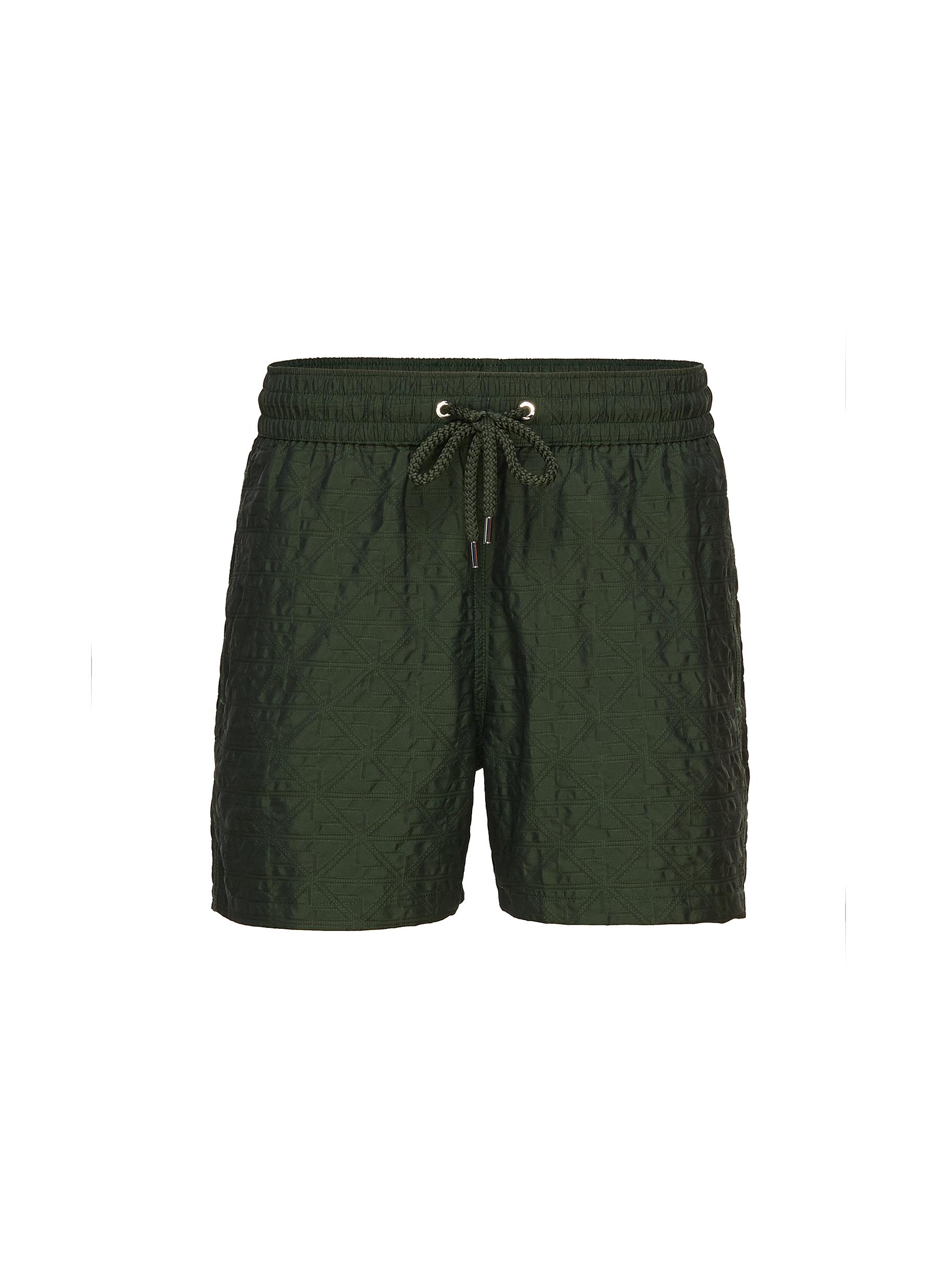 Monograma Jacquard Print Swim Trunks