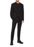 Figure View - Click To Enlarge - PRADA - Tailored Pleated Pants