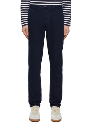 Main View - Click To Enlarge - THEORY - Zaine Straight Leg Trousers