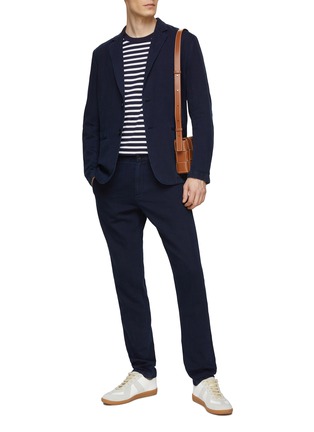 Figure View - Click To Enlarge - THEORY - Zaine Straight Leg Trousers