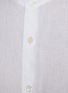  - THEORY - Irving Linen Band Collar Shirt