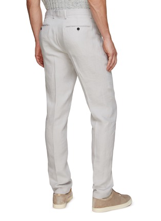 Back View - Click To Enlarge - THEORY - Mayer Linen Pants