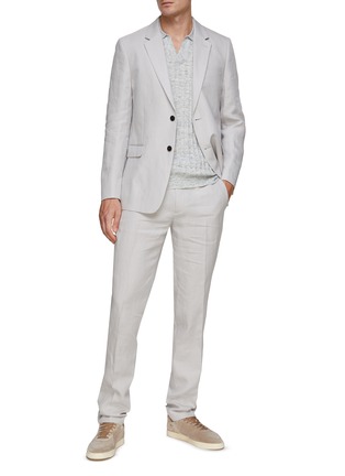Figure View - Click To Enlarge - THEORY - Mayer Linen Pants