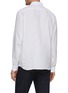 Back View - Click To Enlarge - THEORY - Irving Striped Linen Shirt