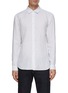 Main View - Click To Enlarge - THEORY - Irving Striped Linen Shirt