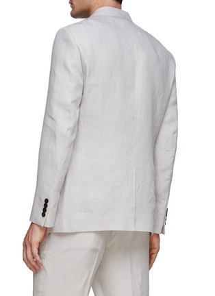 Theory white hotsell linen blazer