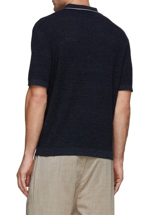 Back View - Click To Enlarge - THEORY - Birke Polo Shirt