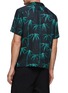 Back View - Click To Enlarge - THEORY - Camps Printed Linen Shirt