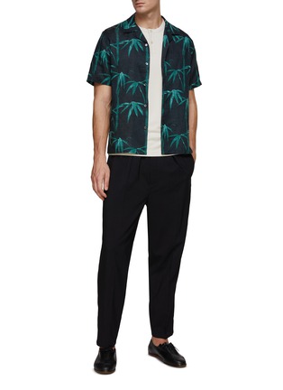 Figure View - Click To Enlarge - THEORY - Camps Printed Linen Shirt