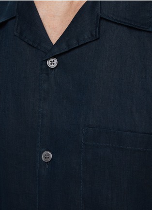  - THEORY - Noll Linen Short Sleeve Shirt