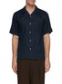 Main View - Click To Enlarge - THEORY - Noll Linen Short Sleeve Shirt