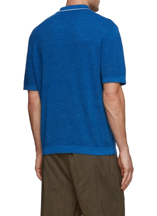 Back View - Click To Enlarge - THEORY - Birke Polo Shirt