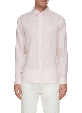 Main View - Click To Enlarge - THEORY - Irving Linen Shirt