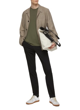 Figure View - Click To Enlarge - THEORY - Zaine Straight Leg Pants