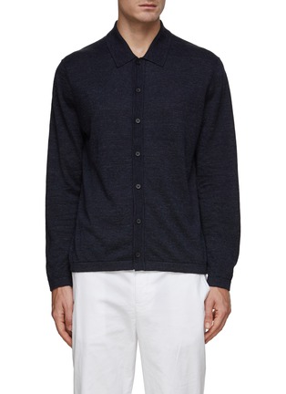 Main View - Click To Enlarge - THEORY - Polo Cardigan