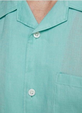  - THEORY - Noll Linen Short Sleeve Shirt