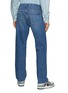 Back View - Click To Enlarge - FRAME - Washed Straight Leg Jeans