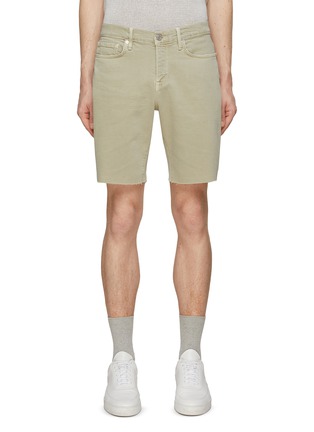 Main View - Click To Enlarge - FRAME - L'Homme Cut Off Denim Shorts