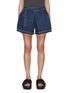 Main View - Click To Enlarge - SACAI - Belted Denim Shorts