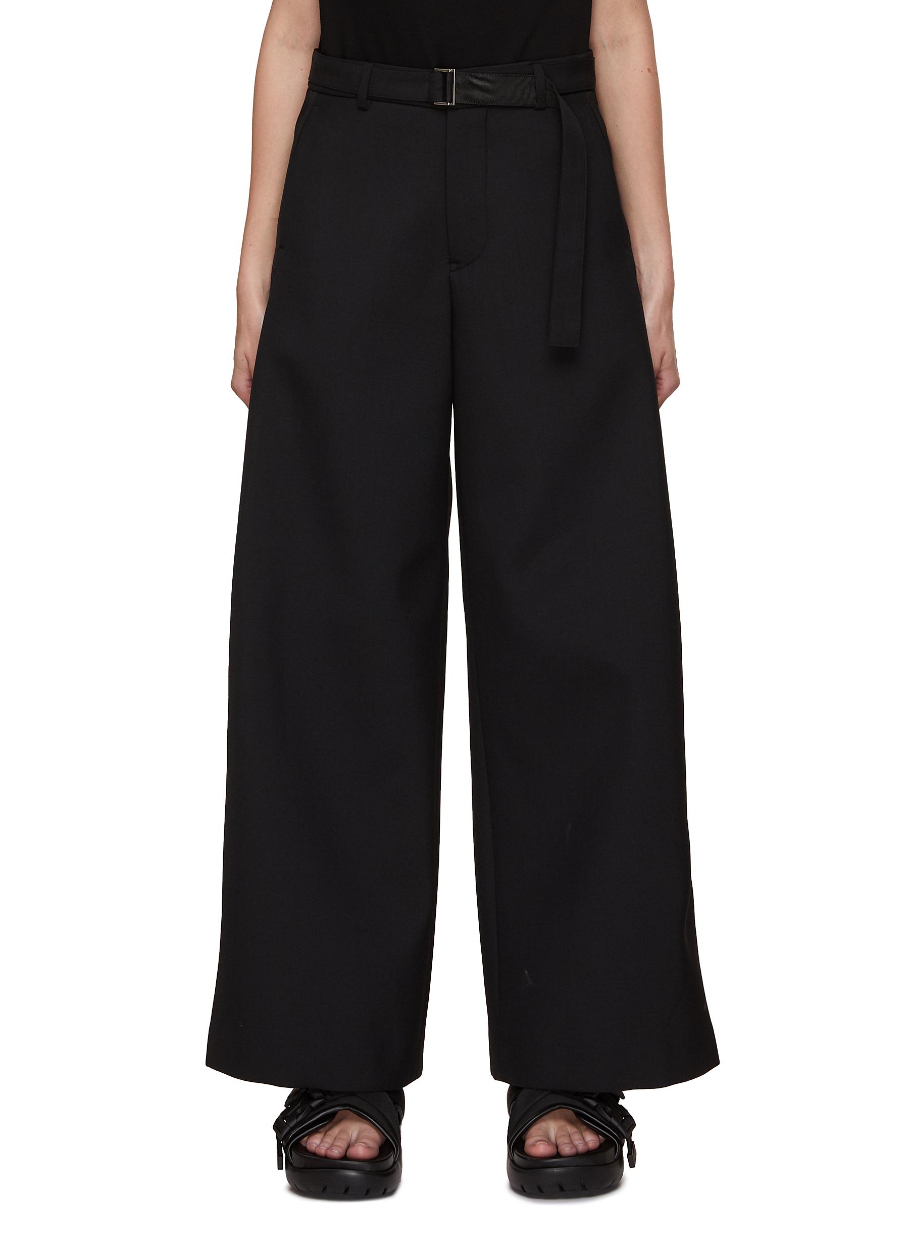 Crawford Palazzo Pants in Black