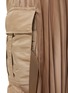  - SACAI - Pleated Nylon Midi Skirt