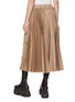 Back View - Click To Enlarge - SACAI - Pleated Nylon Midi Skirt