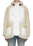 Main View - Click To Enlarge - SACAI - Faux Shearling Blouson Jacket