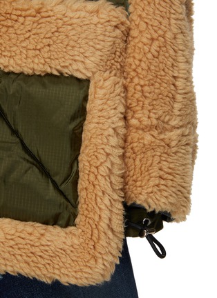  - SACAI - Faux Shearling Blouson Gilet