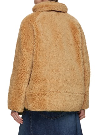 Back View - Click To Enlarge - SACAI - Faux Shearling Blouson Gilet